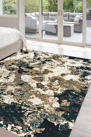 50% Polypropylene, 50% Polyester Modern 50% Indoor Area Rug