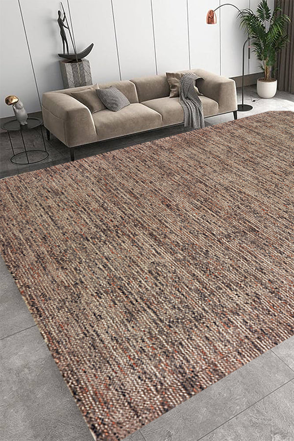 50% Wool, 50% Viscose Modern 50% Indoor Area Rug