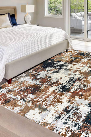 50% Polypropylene, 50% Polyester Modern 50% Indoor Area Rug