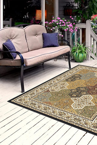 100% Polypropylene Vintage  Indoor Area Rug