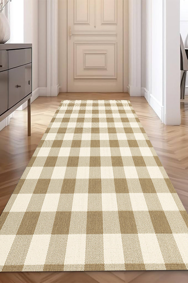 100% Polypropylene Farmhouse  Indoor/Outdoor Area Rug