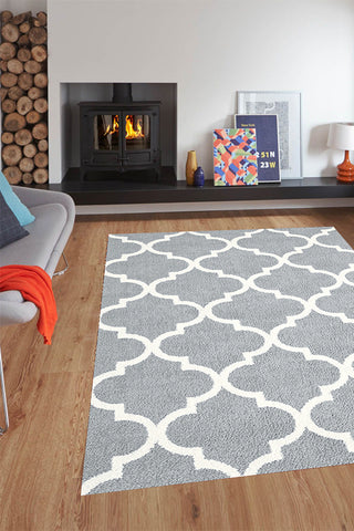 100% Polyester Rectangle Shape Indoor Area Rug