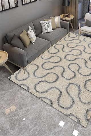 100% Polyester Rectangle Indoor Area Rug