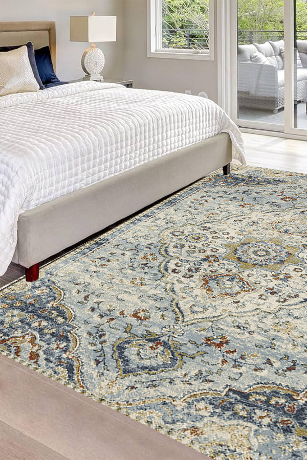 100% Polypropylene Vintage  Indoor Area Rug