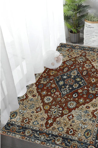 100% Polyester Rectangle Shape Indoor Area Rug