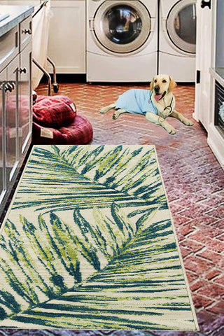 100% Polypropylene Rectangle Indoor/Outdoor Area Rug