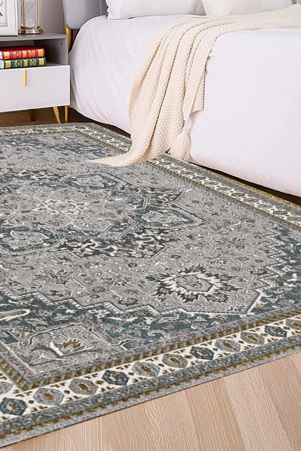 100% Polyester Vintage  Indoor Area Rug