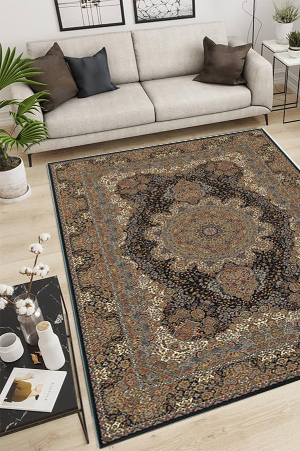 100% Polypropylene Vintage  Indoor Area Rug