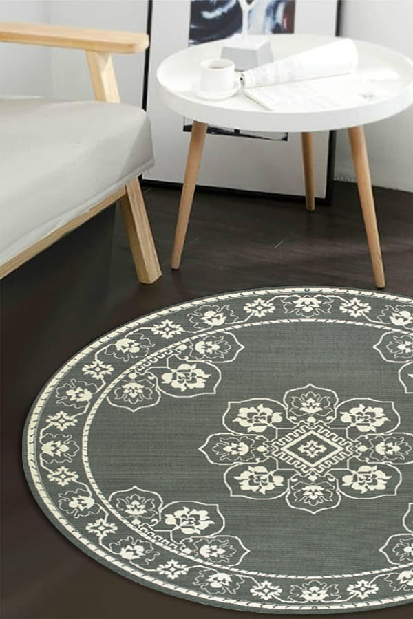 100% Polypropylene Vintage  Indoor/Outdoor Area Rug