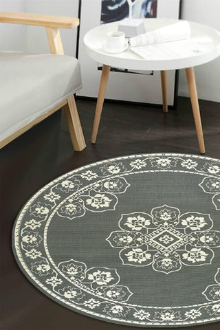 100% Polypropylene Vintage  Indoor/Outdoor Area Rug