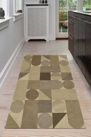 100% Wool Runner Indoor Area Rug