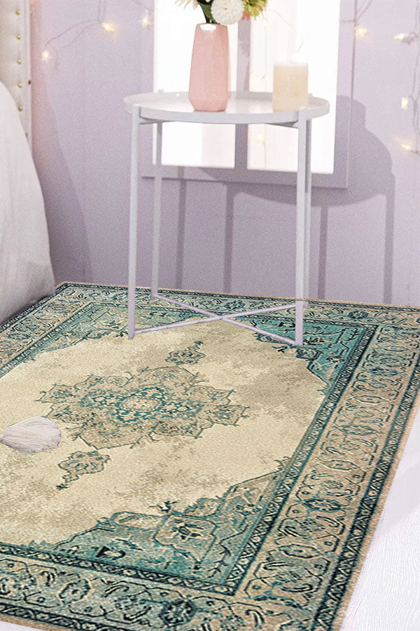 100% Polypropylene Vintage  Indoor Area Rug