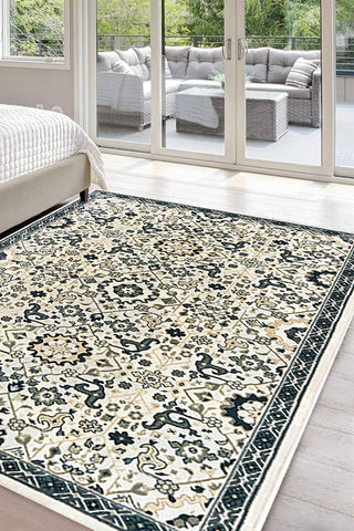 50% Polypropylene, 50% Polyester Vintage 50% Indoor Area Rug