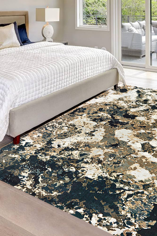 50% Polypropylene, 50% Polyester Modern 50% Indoor Area Rug