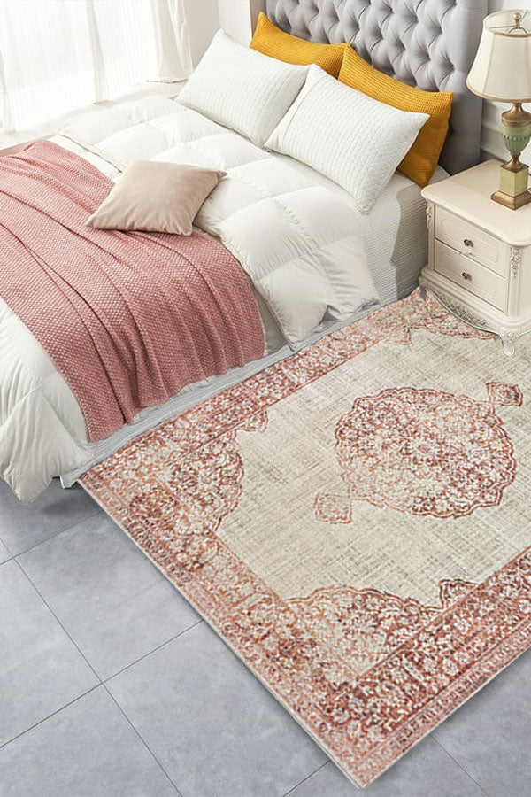 100% Polypropylene Vintage  Indoor Area Rug