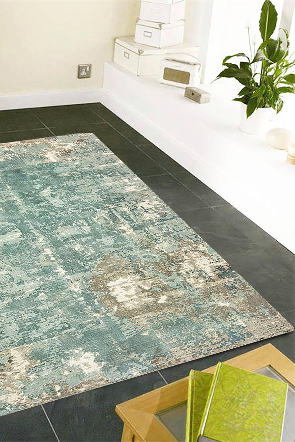 100% Viscose Modern  Indoor Area Rug