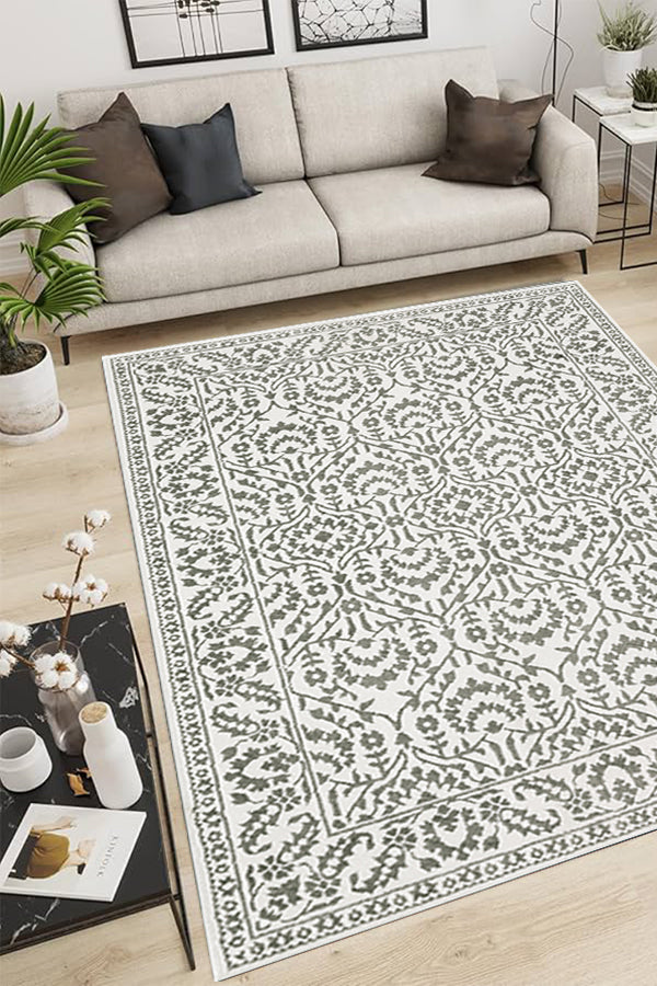 100% Polyester Vintage  Indoor Area Rug