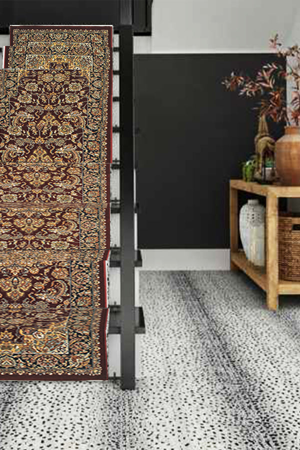 100% Polypropylene Vintage  Indoor Area Rug