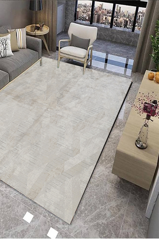 80% Viscose 20% Acrylic Rectangle Indoor Area Rug