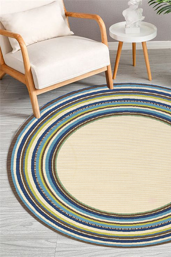 100% Polypropylene Vintage  Indoor/Outdoor Area Rug