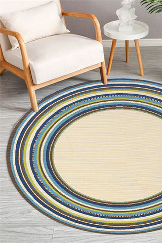 100% Polypropylene Vintage  Indoor/Outdoor Area Rug