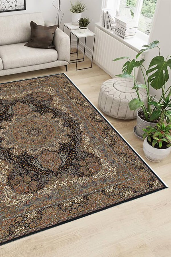 100% Polypropylene Vintage  Indoor Area Rug