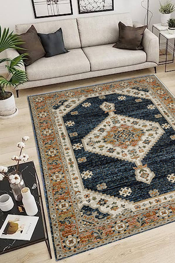 100% Polyester Rectangle Shape Indoor Area Rug