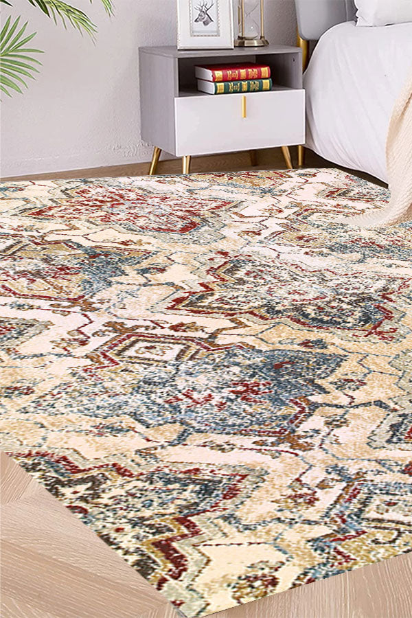 70% Polypropylene, 30% Polyester Vintage 30% Indoor Area Rug