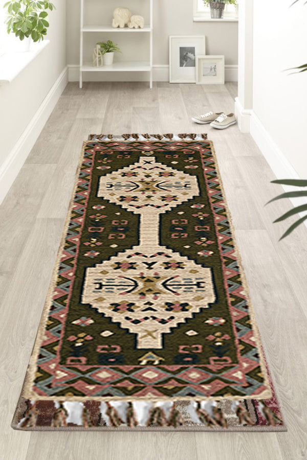 100% Wool Runner Indoor Area Rug