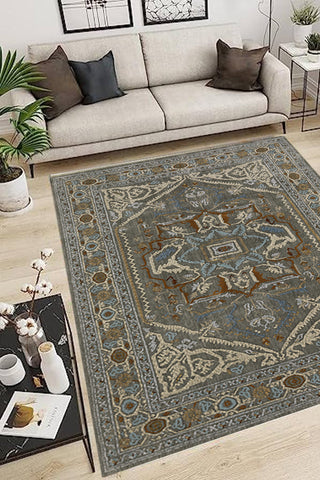 100% Polyester Rectangle Shape Indoor Area Rug