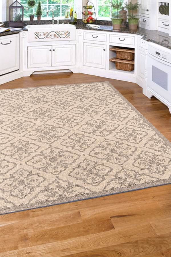 100% Polypropylene Rectangle Indoor/Outdoor Area Rug