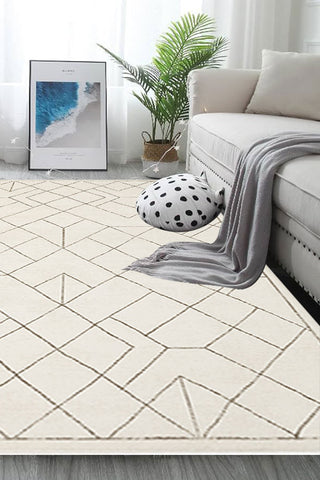 100% Polyester Rectangle Shape Indoor Area Rug