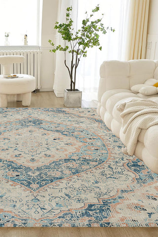 100% Polypropylene Vintage  Indoor Area Rug