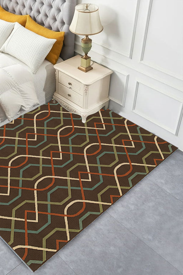 100% Polypropylene Vintage  Indoor/Outdoor Area Rug