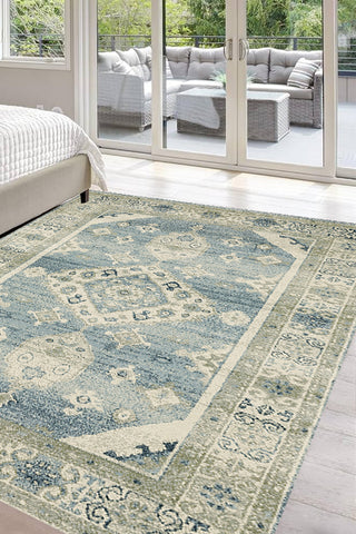 100% Polypropylene Vintage  Indoor Area Rug