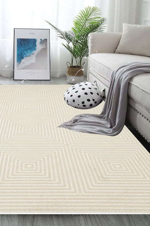 100% Polyester Rectangle Shape Indoor Area Rug