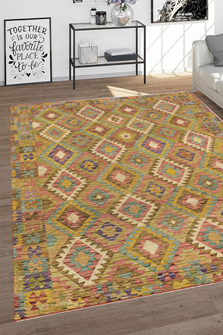 100% Polyester Southwestern  Indoor Area Rug