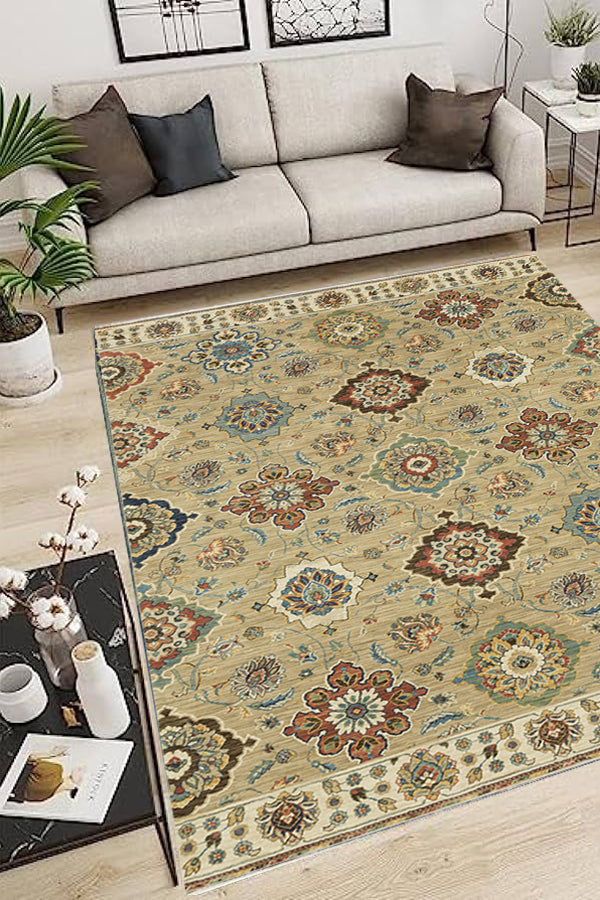 100% Polyester Rectangle Shape Indoor Area Rug