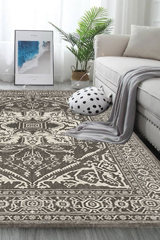 100% Polyester Vintage  Indoor Area Rug