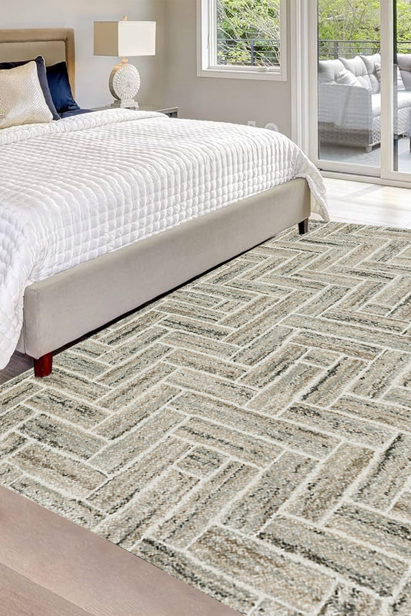 100% Polypropylene Modern  Indoor Area Rug