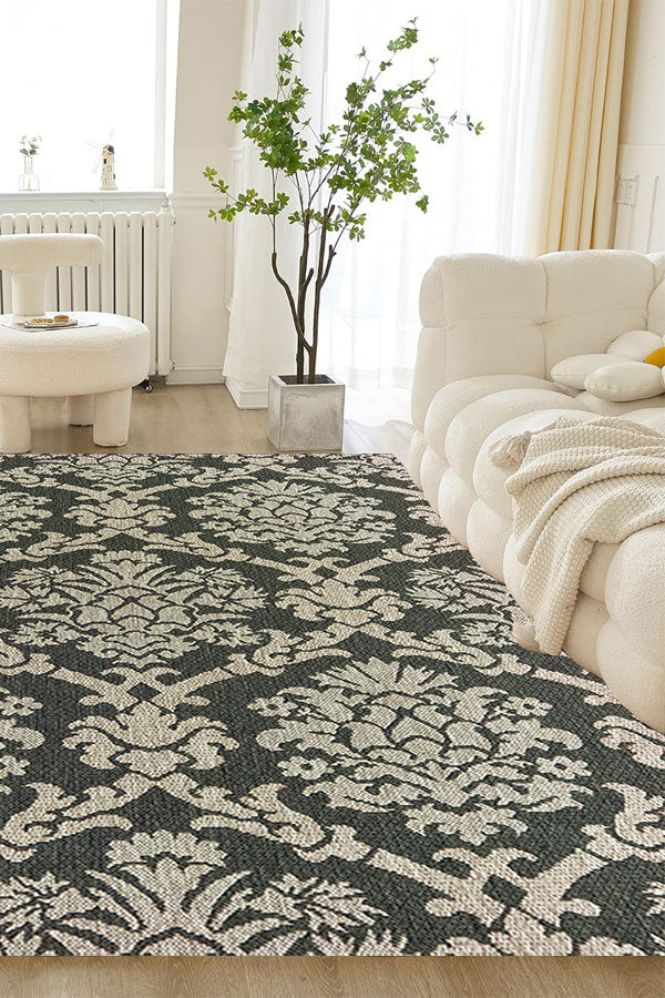 100% Polypropylene Vintage  Indoor/Outdoor Area Rug