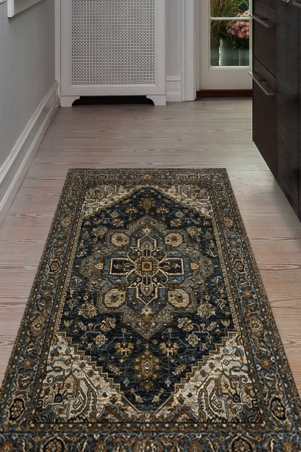 100% Polyester Vintage  Indoor Area Rug