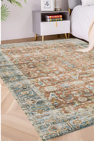 100% Polyester Vintage  Indoor Area Rug