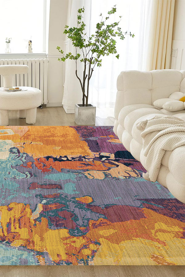 100% Polypropylene Modern  Indoor Area Rug