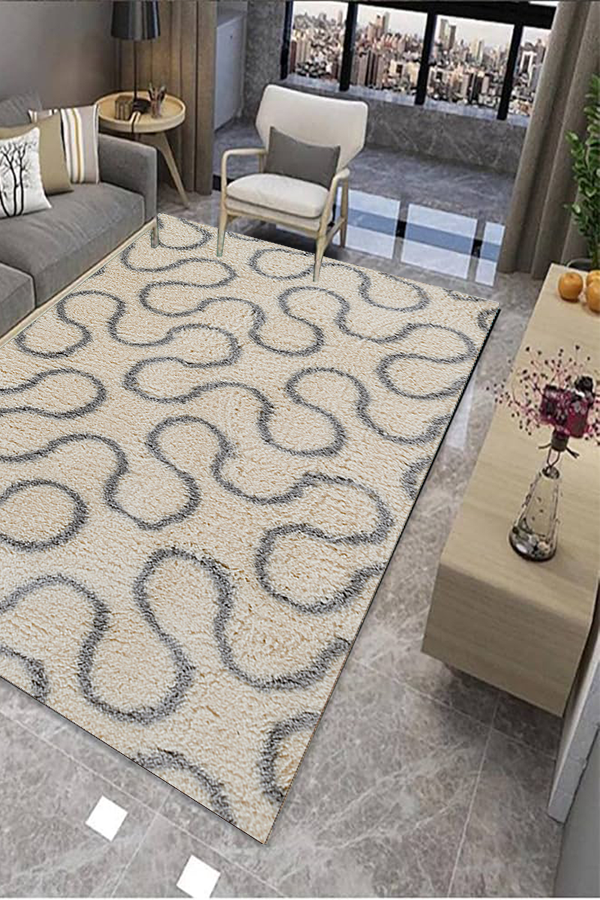 100% Polyester Rectangle Indoor Area Rug