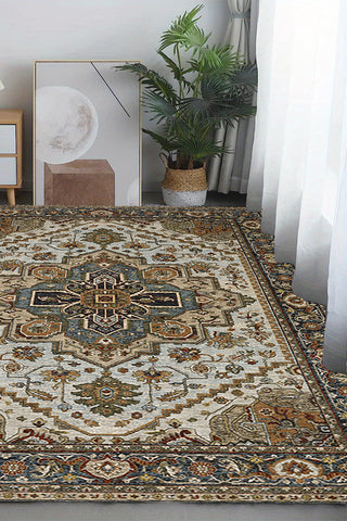 100% Polyester Vintage  Indoor Area Rug