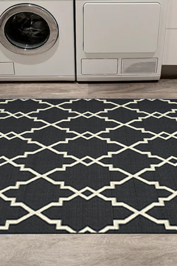 100% Polypropylene Vintage  Indoor/Outdoor Area Rug