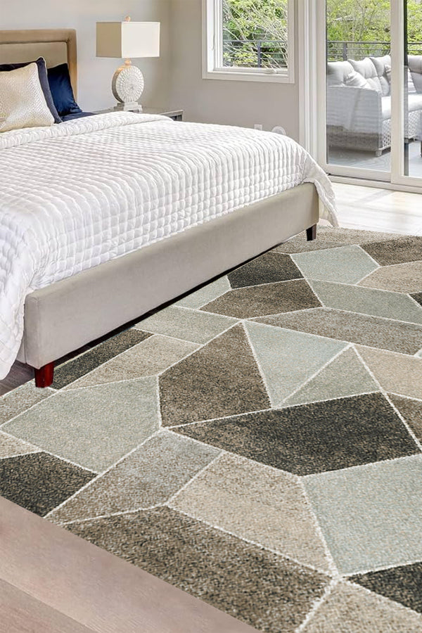 100% Polypropylene Modern  Indoor Area Rug