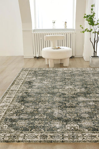 100% Polyester Vintage  Indoor Area Rug