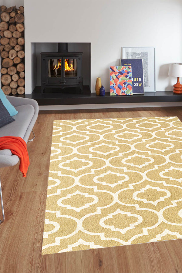 100% Polyester Rectangle Shape Indoor Area Rug